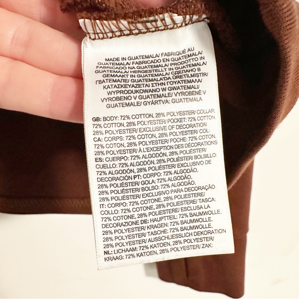 The North Face Rust Brown Mock Neck Long Sleeve Top - Women's Medium - Picture 4 of 8